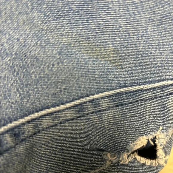 Good American Denim Jeans Women’s Size 18 Blue Straight Leg High Rise - Picture 9 of 9